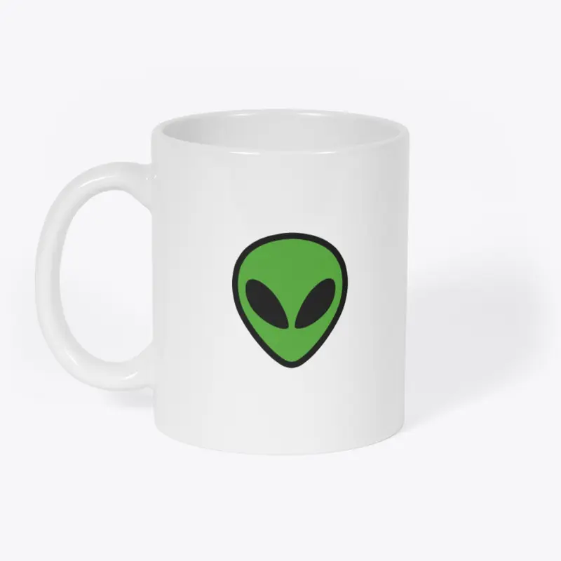 Classic Green Alien Invader