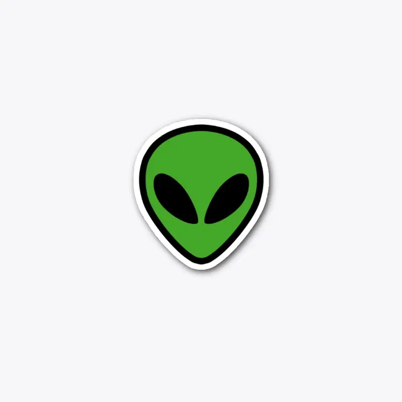 Classic Green Alien Invader