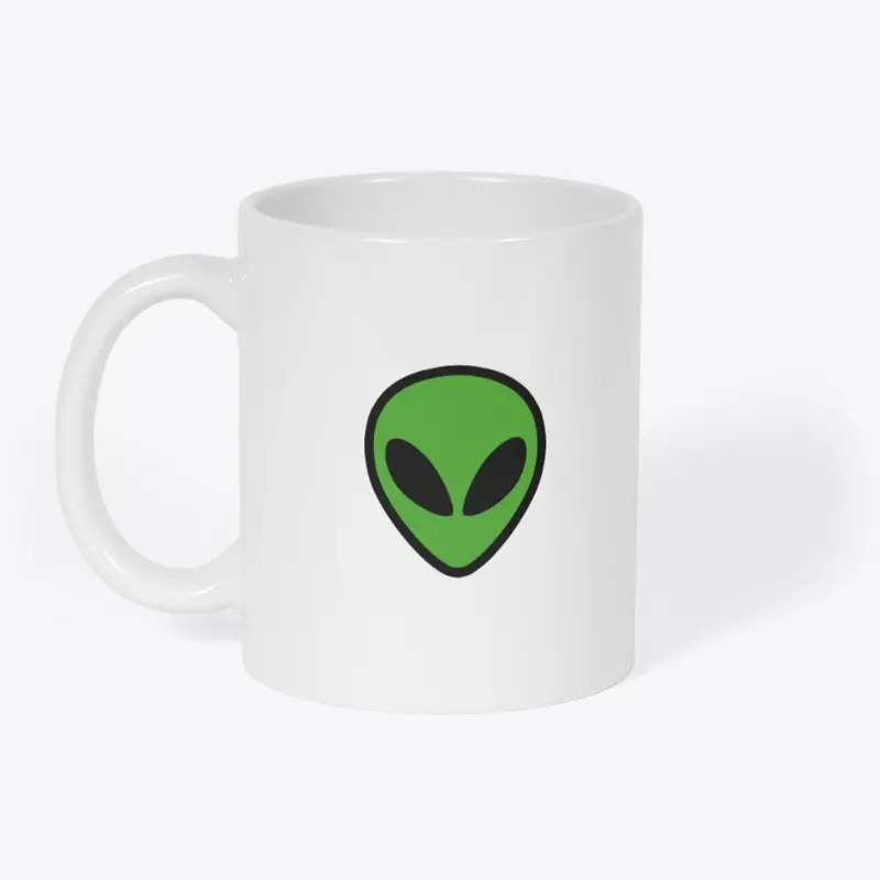 Classic Green Alien Invader